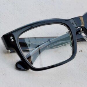 Oliver Peoples Hollins Optical Glasses 53mm in Black MSRP$493 made in Italy